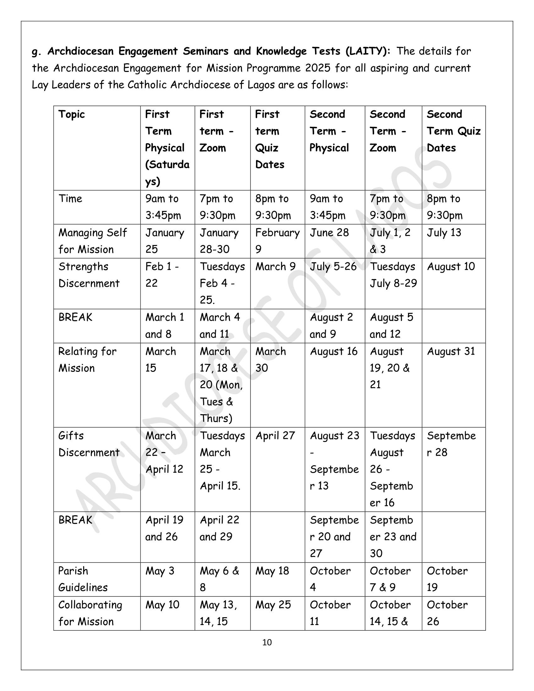 Edited APRIL 2025 CIRCULAR 1-10
