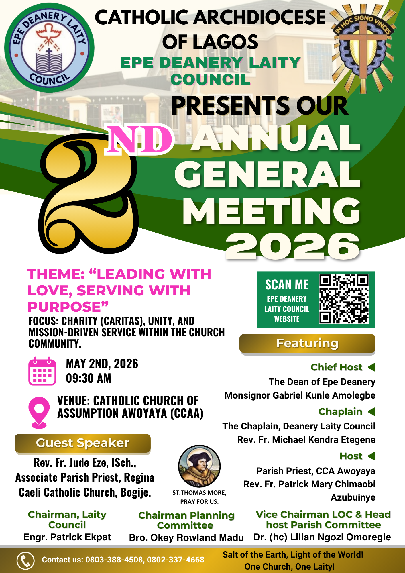 Cream and Green Photo Dynamic Frames Charity Event Flyer (8)